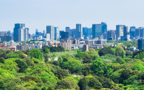 Urban landscape Tokyo