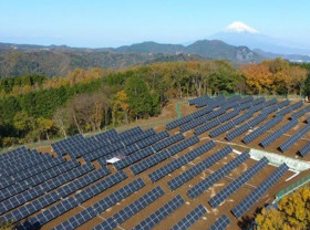 Solar plant Japan