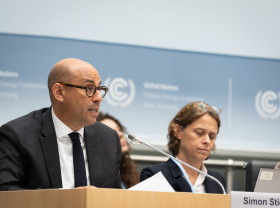 UN Climate Change Executive Secretary delivers remarks during Presidency-led-consultation on Baku-to-Belém Roadmap at June Climate Meetings