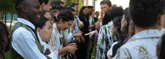 Climate Summer Camp participants in Baku, Azerbaijan.