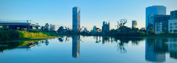 Friendship Park in Addis Ababa, Ethiopia.