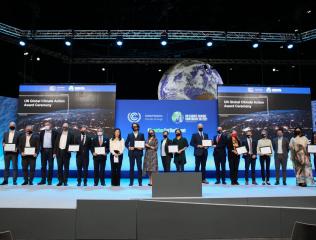 Global Climate Action award winners 2021