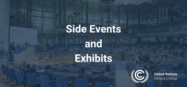 Side Events and Exhibits: header image