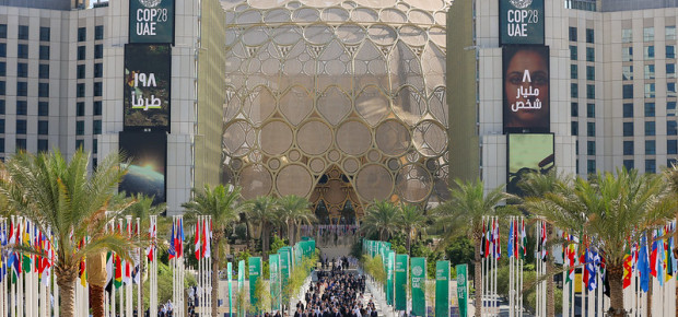 The COP28 venue.