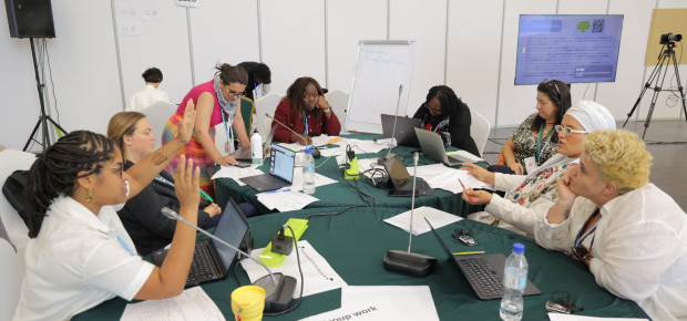 Photo6- technical workshop to facilitate the design of gender action plan at CW2 in Addis Ababa, Ethiopia